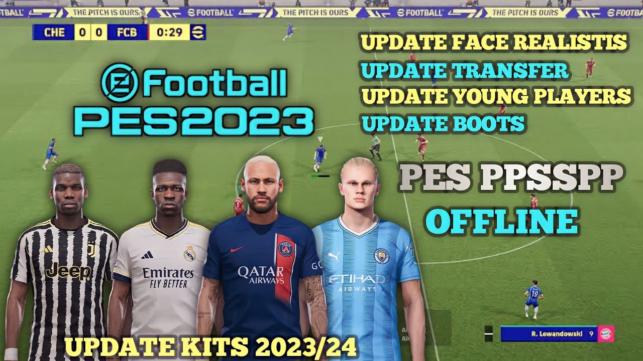 Pes 24 PPSSPP ISO Download Pes 2024 PSP For Android (efootball) - Alitech