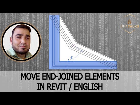 MOVE END-JOINED ELEMENTS IN REVIT / ENGLISH