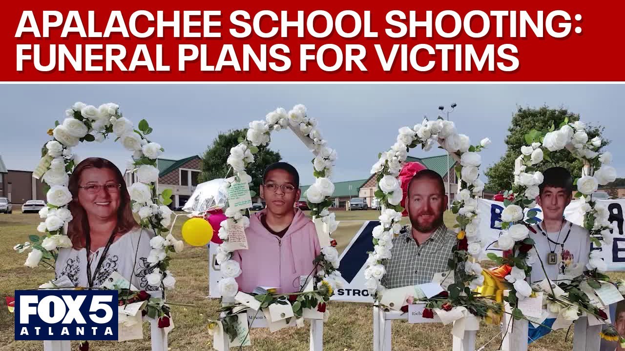 Apalachee High School shooting victims to be laid to rest | FOX 5 News ...