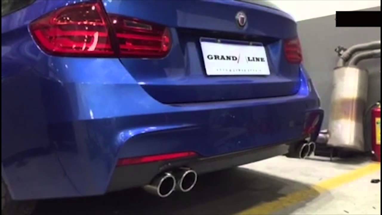 Bmw 3 Series F30 Quad Exhaust