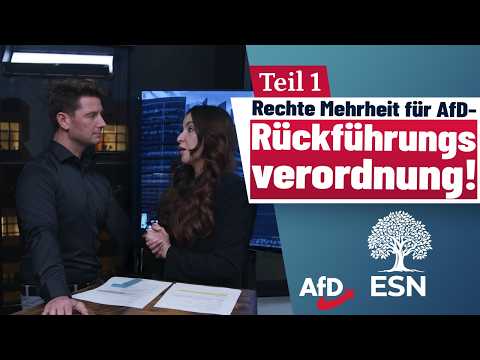 Right-wing majority in favor of AfD deportation order!