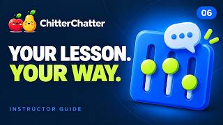 How to Customize an Activity in ChitterChatter (Instructors)