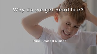 Why do we get head lice?