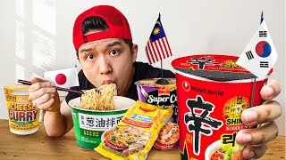 Trying the BEST Instant Ramen From Every Country