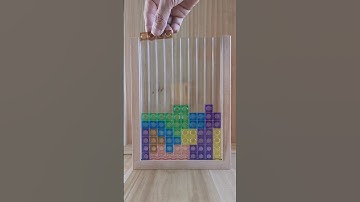 ASMR Relaxing Tetris Blocks #relaxing #timeslapse #asmr #satisfying