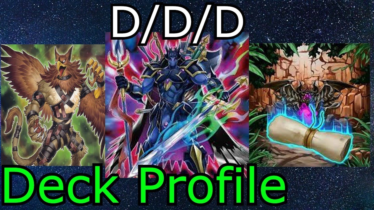 D D D Deck Profile Yu Gi Oh 22 Youtube