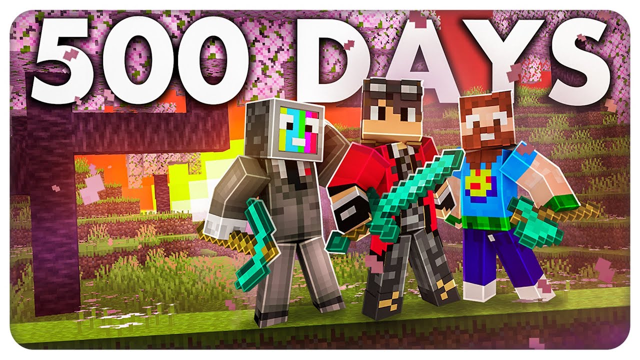 500 дней в Minecraft SMP