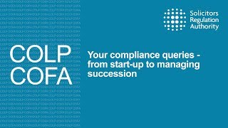 Your compliance queries - from start up to managing succession - Compliance Officers Conference 2018