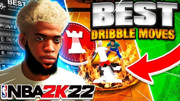 THE BEST *UPDATED* DRIBBLE MOVES ON NBA 2K22! HOW TO CURRY SLIDE + 2K20 HESITATION!