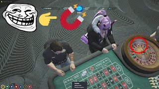 Casino Roulette Magnets Caught in 4k | NoPixel GTA RP