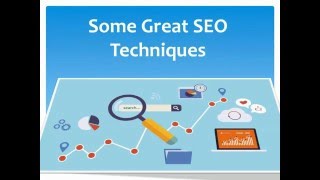 Advanced Great SEO Techniques 2016 by Experts