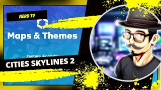 Cities Skylines 2 - Dzienniki Deweloperów - Mapy I Motywy Map - Trailer
