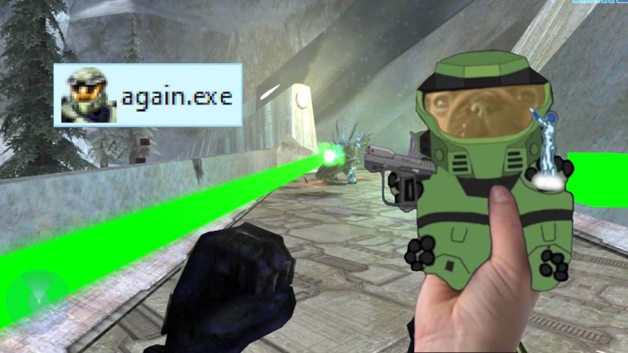 Cursed Halo CE 4: That DADDY Level - YouTube