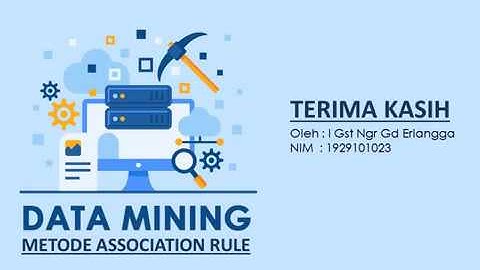 Tugas Data Mining, Metode Association Rule, Teknik Algoritma Apriori