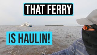 That Ferry Came Out of Nowhere! - Tree Floats Past The Catamaran On Anchor - Ep 56 by 9to5less 13,578 views 3 years ago 10 minutes, 5 seconds