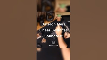 Gateron Mars Soundtest - Neo65 Core Plus - KAP Disconnected Dark | MonacoKeys