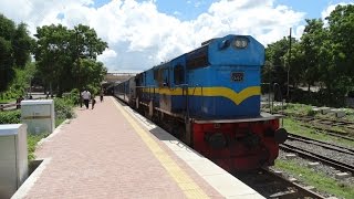 Jaffna Train Yal Devi train Colombo to Jaffna Sri Lanka Railway 2014