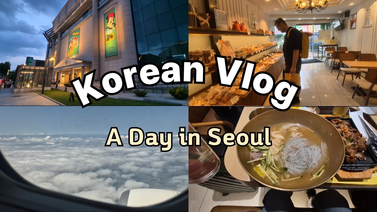 Learning Korean with Vlog | A Relaxing Day in Seoul - YouTube