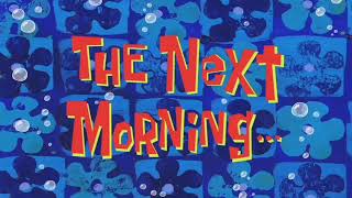 A Few Minutes Later, A Few Moment Later. Voice Effects, 2 Hours Later, A Few Seconds Later,