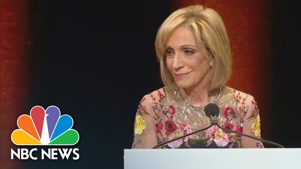 Andrea Mitchell Receives Lifetime Achievement Honor At Emmy Awards | NBC News