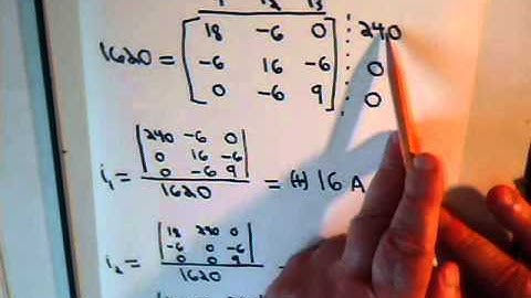Electrical Circuits Video 36: Nodal Analysis Versus Mesh Currents - Example 2 Part B