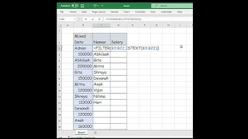 Excel Pro Trick: Separate Text And Numbers In Excel From Mixed Data using Excel FILTER Function