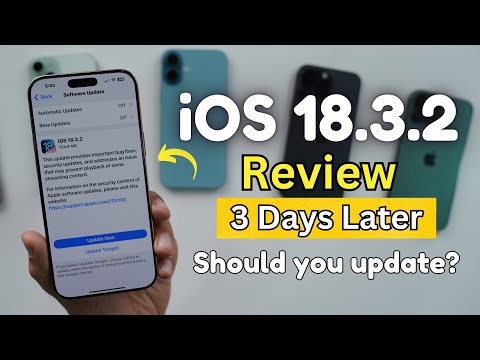 IOS 18.3.2 Review