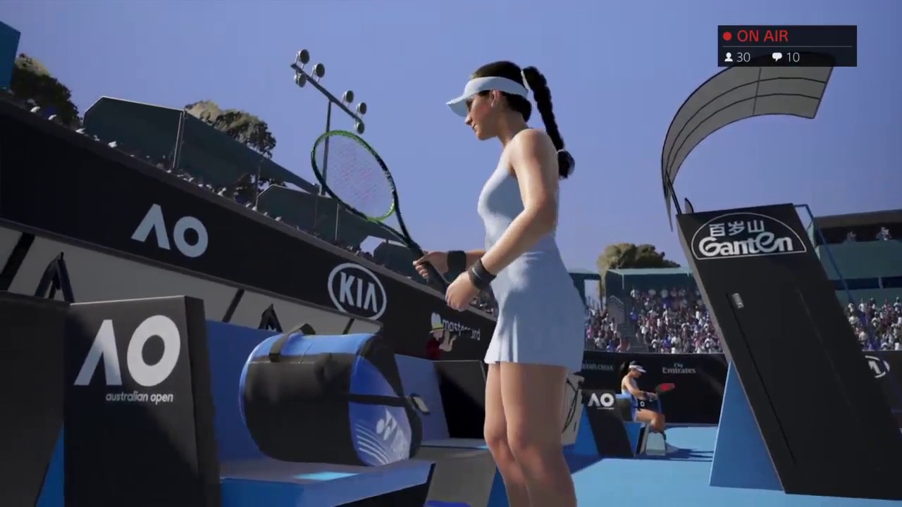 On Test AO Tennis PS4 ! YouTube