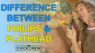 The Difference Between Philips And Flat Head Screw Driver | THE CHICK CREW