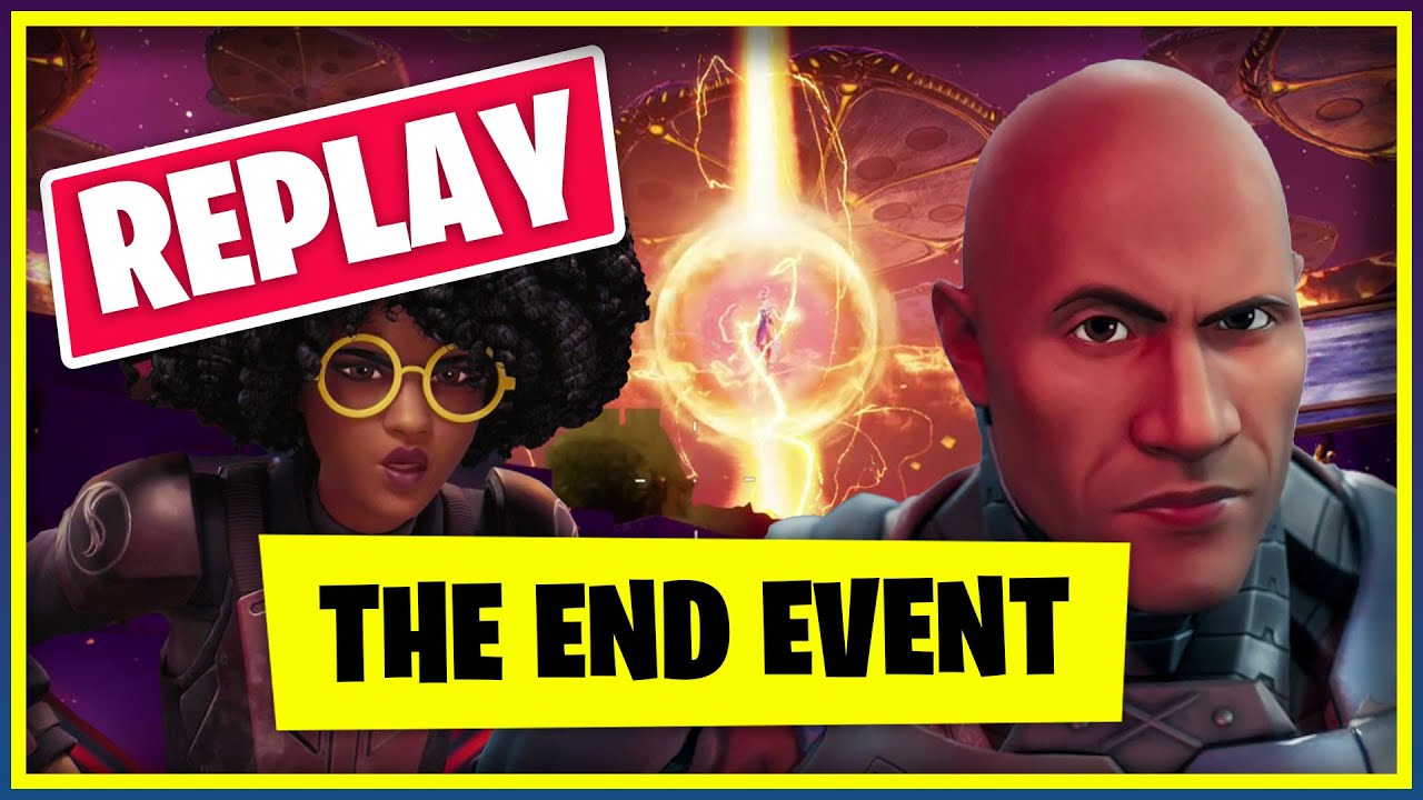 FORTNITE Chapter 2 The End Event Cinematic Cutscene With The Rock 