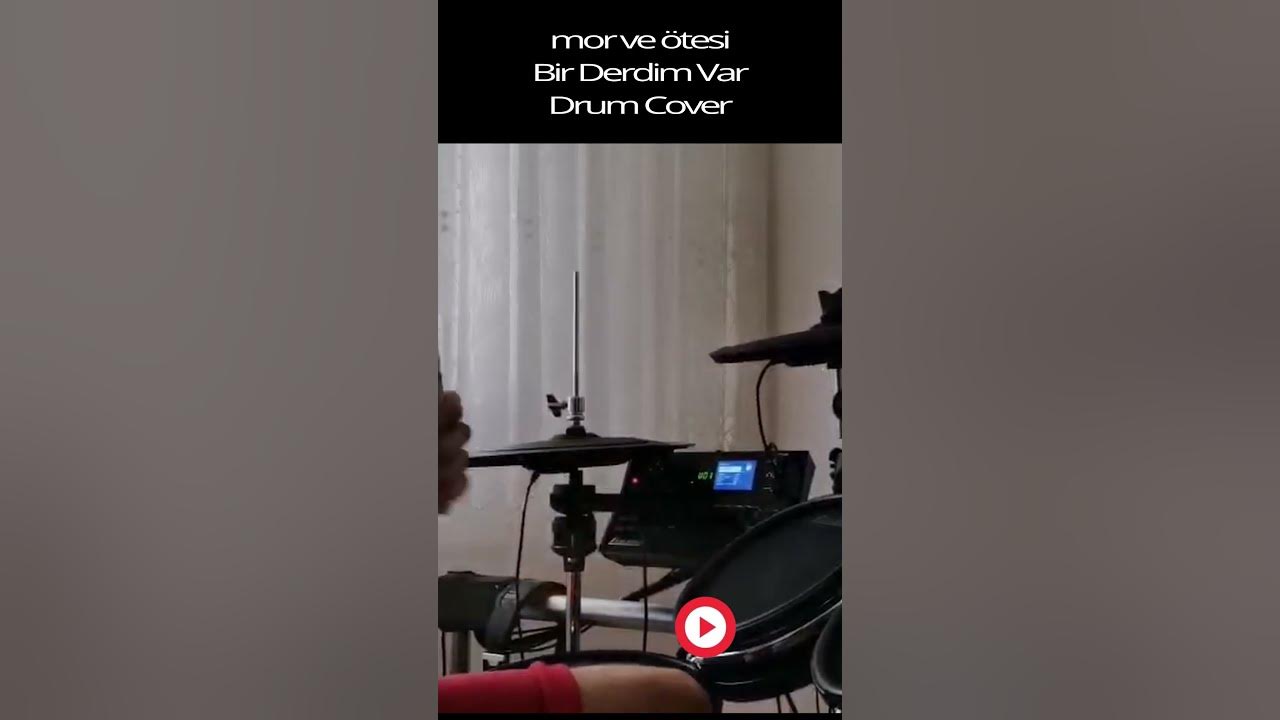 mor ve ötesi - Bir Derdim Var  #drumcover #drums #drummer #music