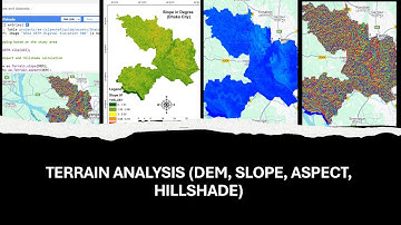 Google Earth Engine Tutorial 10: How to Perform Terrain Analysis (Slope, Aspect, Hillshade, DEM)