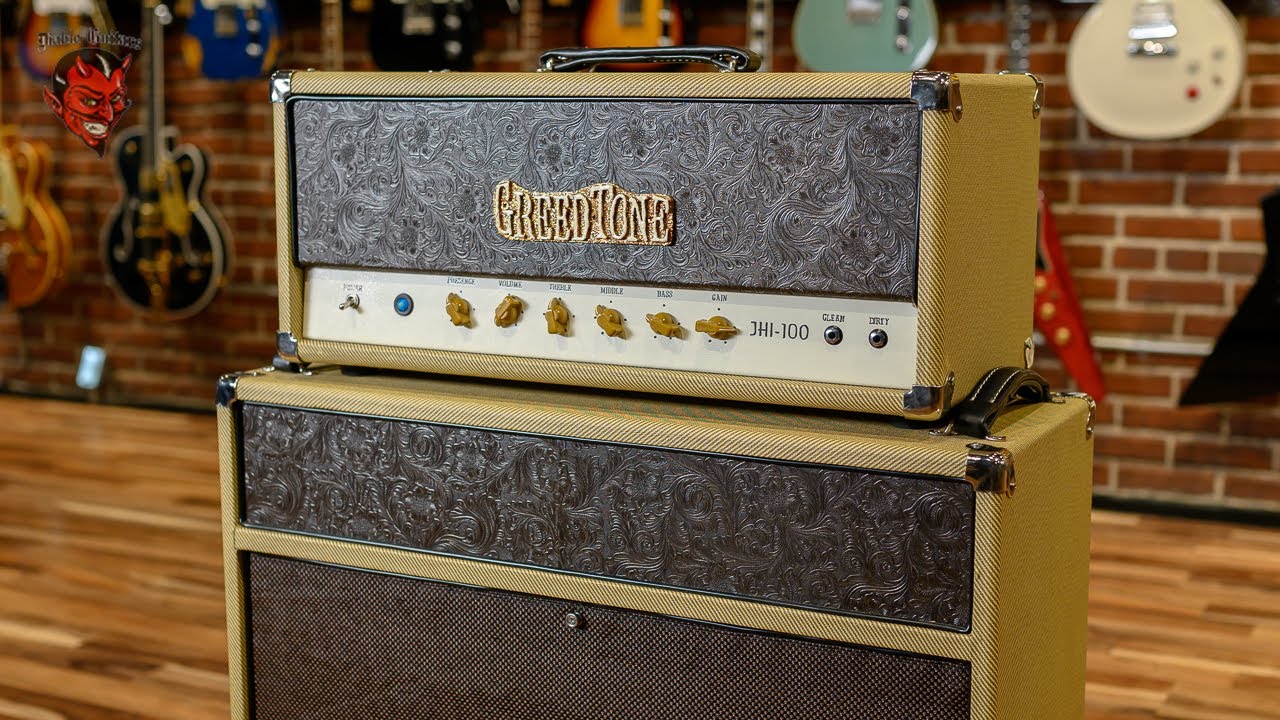 Greedtone JHI-100 100W Amp Head and Matching 2 x 12