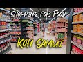 Grocery Shopping in Koh Samui Thailand