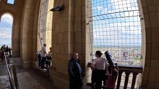 Epic 30th Floor View of Warsaw | 4K POV Sights &amp; Sounds | Palace of Culture &amp; Science, Poland