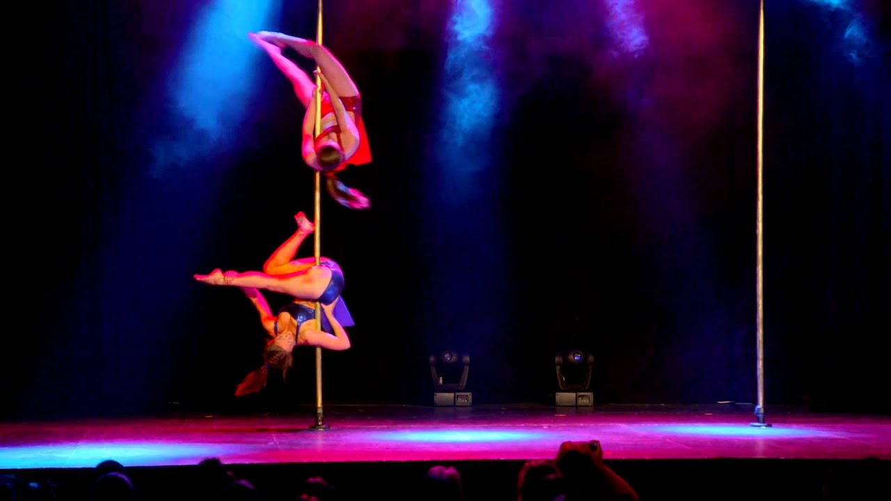 Pole Evolution Dance Company presents 'ELEMENTS' - Jane Rhiana & Clare O'Bree (Water and Fire)