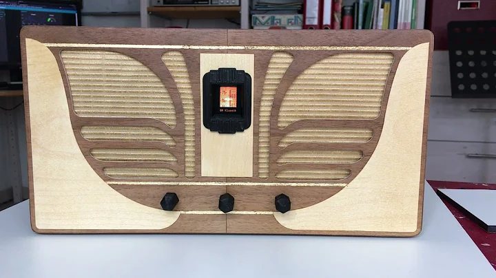 Philco 45C "Butterfly" inspired Art Deco Web Radio