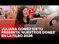 Juliana Gómez Nieto presenta 'Nuestros Dones' en la Feria Internacional del Libro de Bogotá