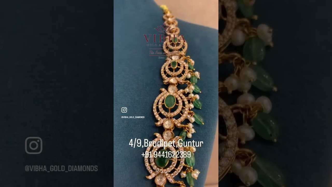 Ruby,Emeralds,Czs,Moissanite Haram @ Vibha Gold & Diamonds, Guntur