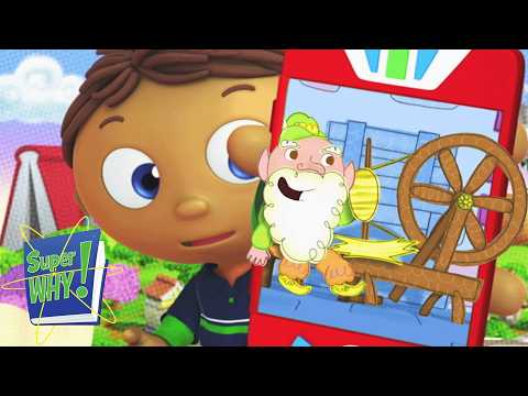 Spin Straw Into Gold! | Super Why - WildBrain | Full Episodes for Kids
