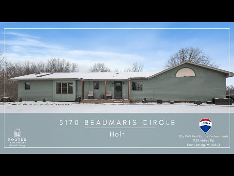 5170 Beaumaris Circle, Holt, MI home video tour