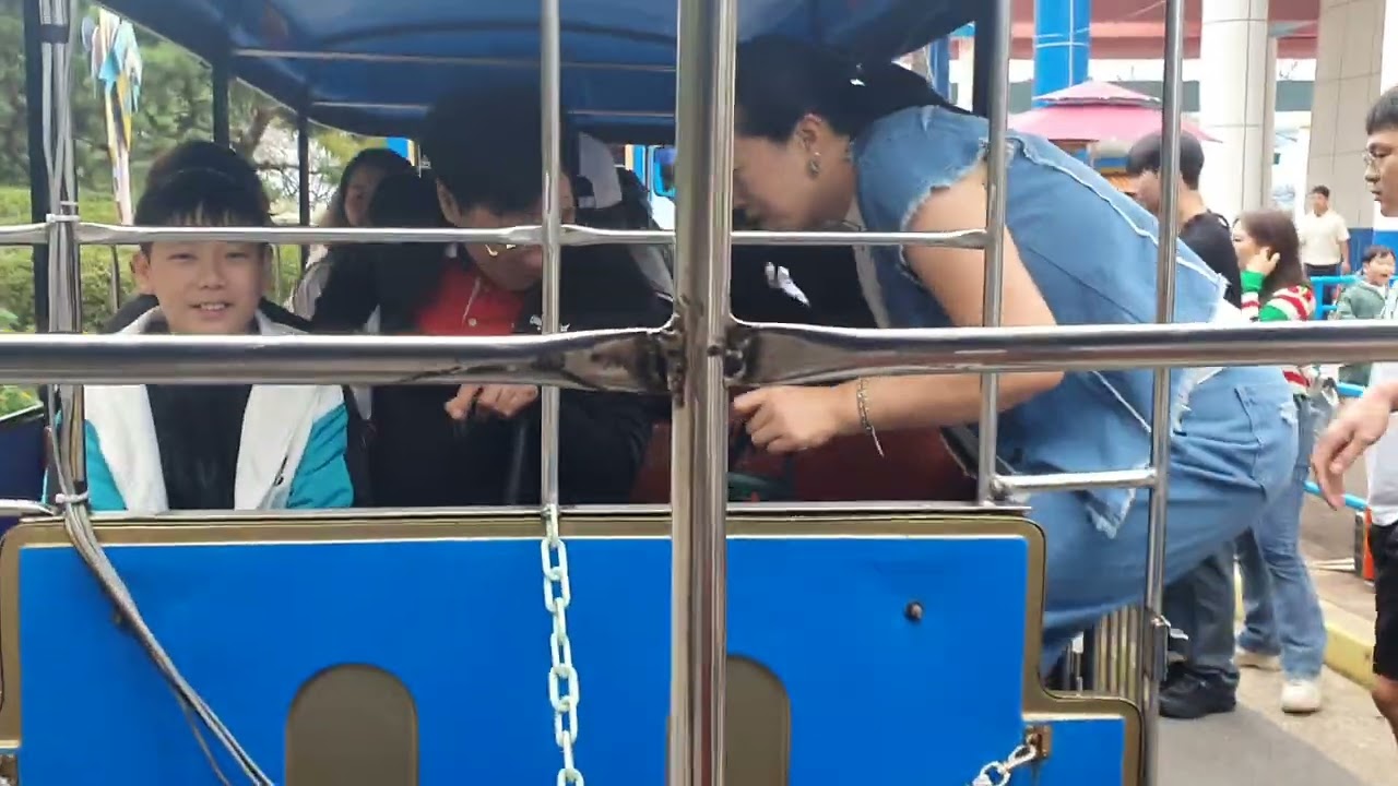 광주 패밀리랜드 기차 탑사기