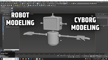 PART - 1 How to Cyborg Modelling | Robot modelling in 3ds max #3ds #modeling
