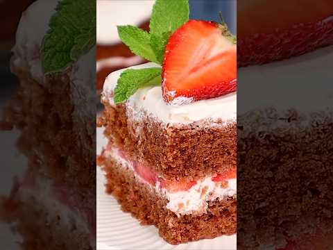 'Минутный' тортик БЕЗ духовки и миксера. К чаю без духовки #кчаю #торт