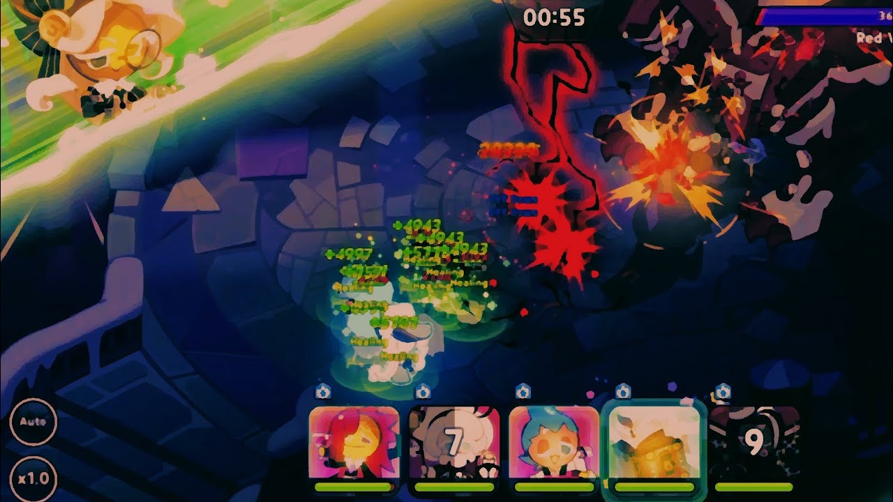 When Eclair Cookie in guild boss battle... || Cookie run kingdom - YouTube