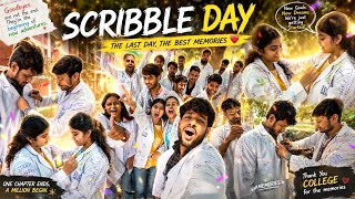 Celebrating Scribble Day In College:- THE LAST DAY OF COLLEGE!🥹
