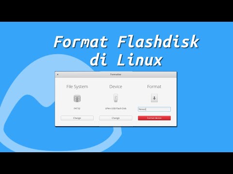 Cara Format Flashdisk