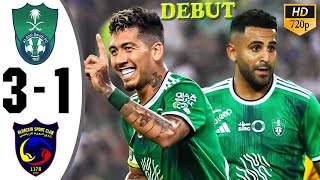 Firmino Hat trick  Al Ahli vs Al Hazm 3 1 Highlights & All Goals 2023 HD