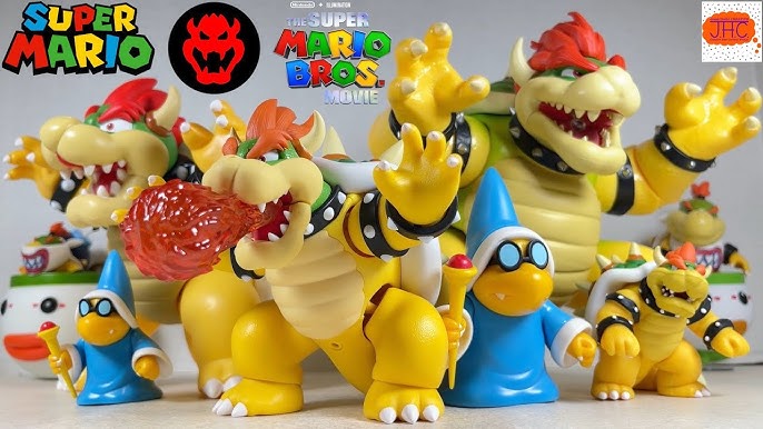 Jakks Pacific Super Mario Bros. Movie Fire Breathing Bowser 7-in Action  Figure