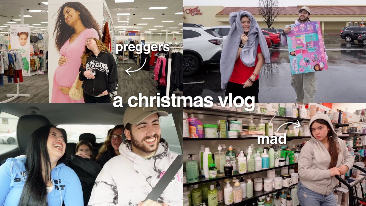 COME CHRISTMAS SHOPPING W/ US (& my sisters🙄) IN CALI
